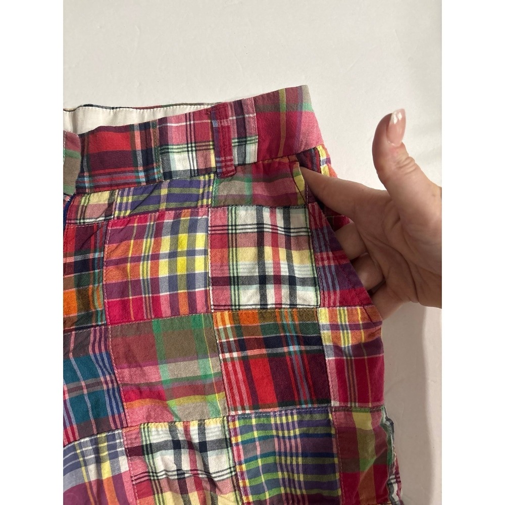 J.Crew Vintage Plaid City Fit Shorts (sz. 4) - Picture 2 of 8